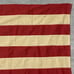 Vintage WWII-Era 48 STAR AMERICAN FLAG 4'x6' Style 1 Sewn Stripes Steel Grommets