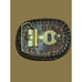 UFAF United Fighting Arts Federation Leather Belt Buckle Chuck Norris NWOT OOAK