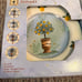 Vtg Napa Valley Home Collection Topiary” - 2 Sets, New in Boxes, Salad Plates