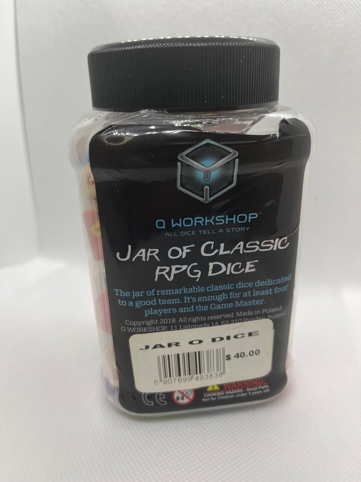 Jar of Classic RPG Dice/Jar O Dice (90 Total)
