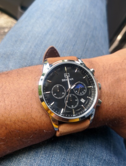 Mens Watches Waterproof Wrist Watch for Men Multifunction Chronograph