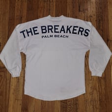 THE BREAKERS Palm Beach SHIRT Long Sleeve FLORIDA RESORT USA FL Sailing BEACH LS