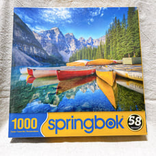 Springbok 1000 Piece Jigsaw Puzzle - Lake and Mountain Landscape