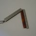 Antique Sterling Folding Comb on Keychain