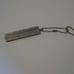 Antique Sterling Folding Comb on Keychain