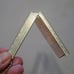 Antique Sterling Folding Comb on Keychain