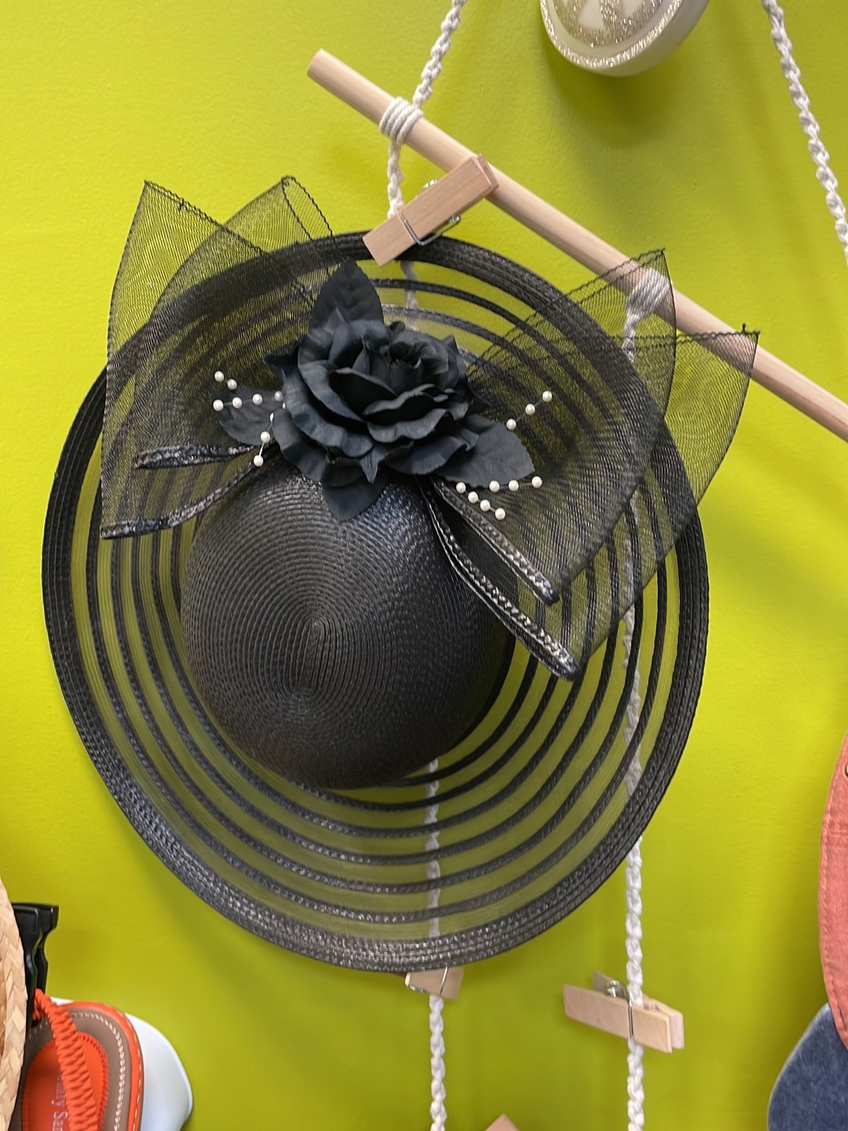 Fashion Hat Derby Wedding Flower Bow