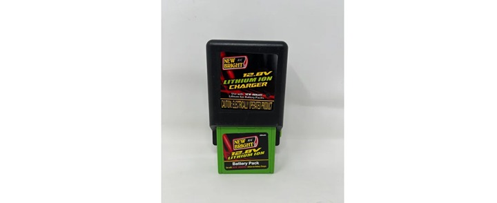 New Bright 12.8V Lithium-Ion Battery / 500 mah & Adaptor Charger for RC Truck