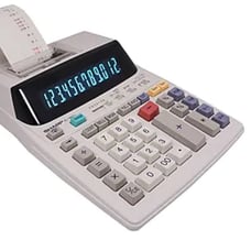 Sharp (EL1801V) 12-Digit Printing Calculator