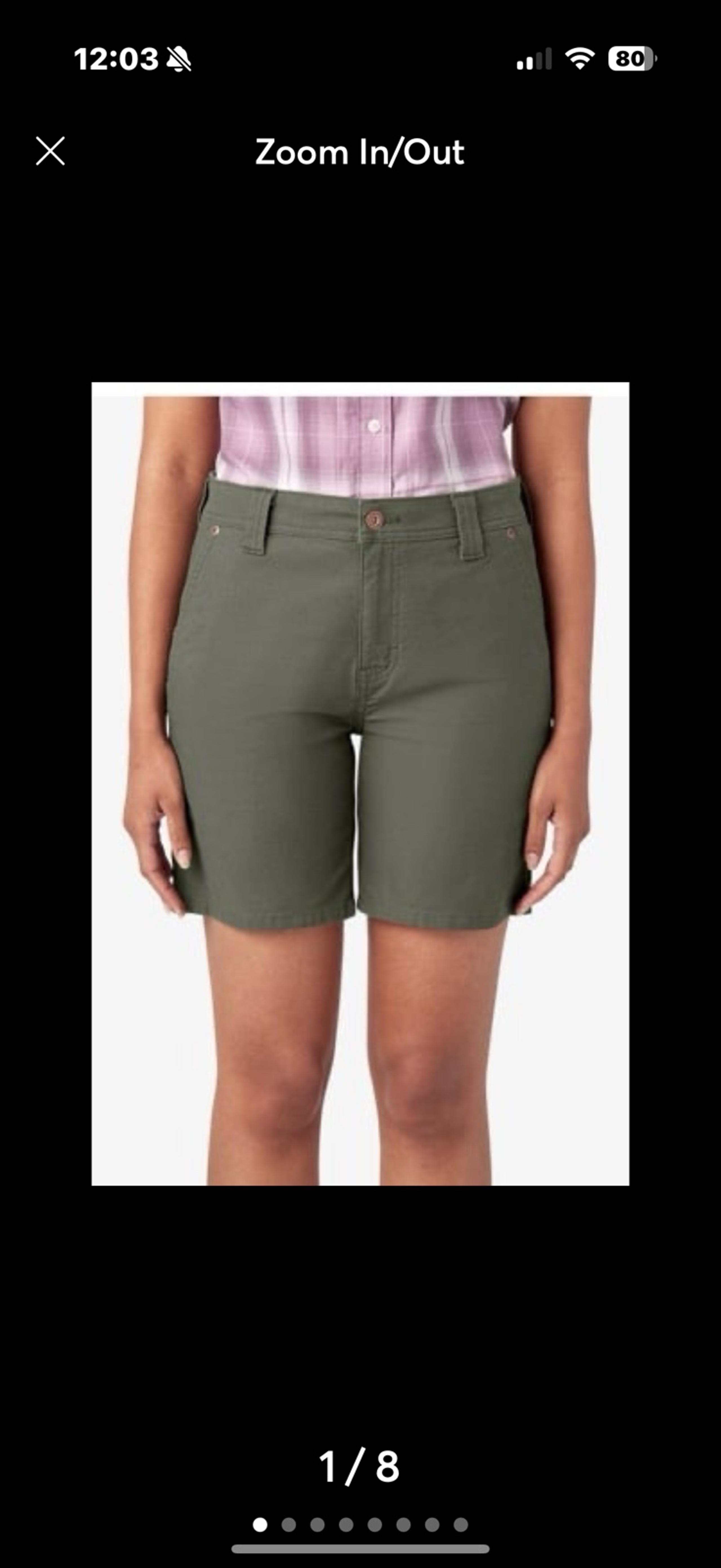 Dickies Duck Carpenter Shorts. Size 6/28 regular