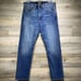 Revtown Automatic Straight Leg Jeans Mens 34X32 Faded Indigo 4-Way Stretch Denim
