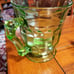 Depression glass pitcher