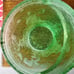 Depression glass pitcher