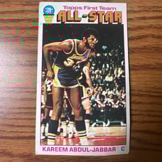 1976-77 Topps #126 Kareem Abdul-Jabbar