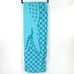 NWT LACOSTE CROC LOGO BEACH Plaid Blue TOWEL 100% COTTON 36” x 72”
