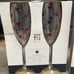 NWT Valentine Red Champagne Flutes - Set of 4