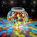 Color Changing Solar Powered Glass Ball Garden Lights.