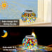 Color Changing Solar Powered Glass Ball Garden Lights.