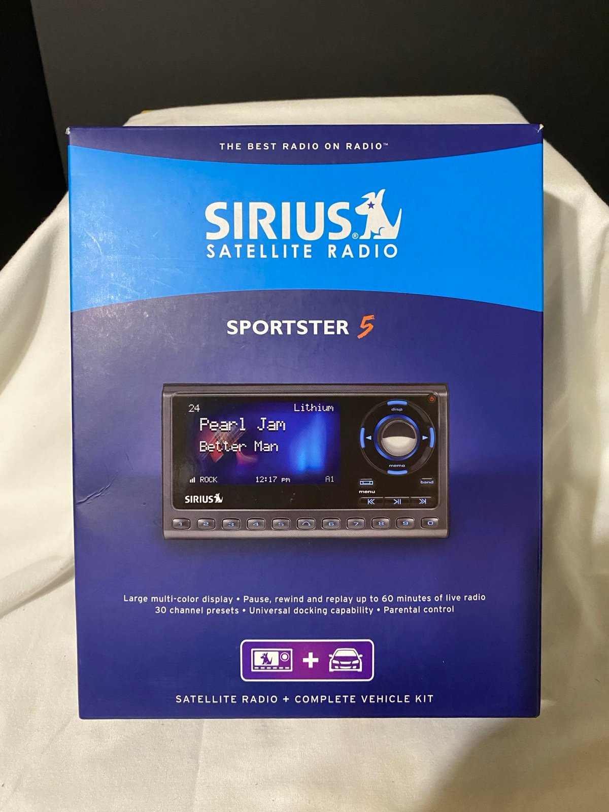 SIRIUS SATELLITE RADIO SPORSTER 6 RADIO