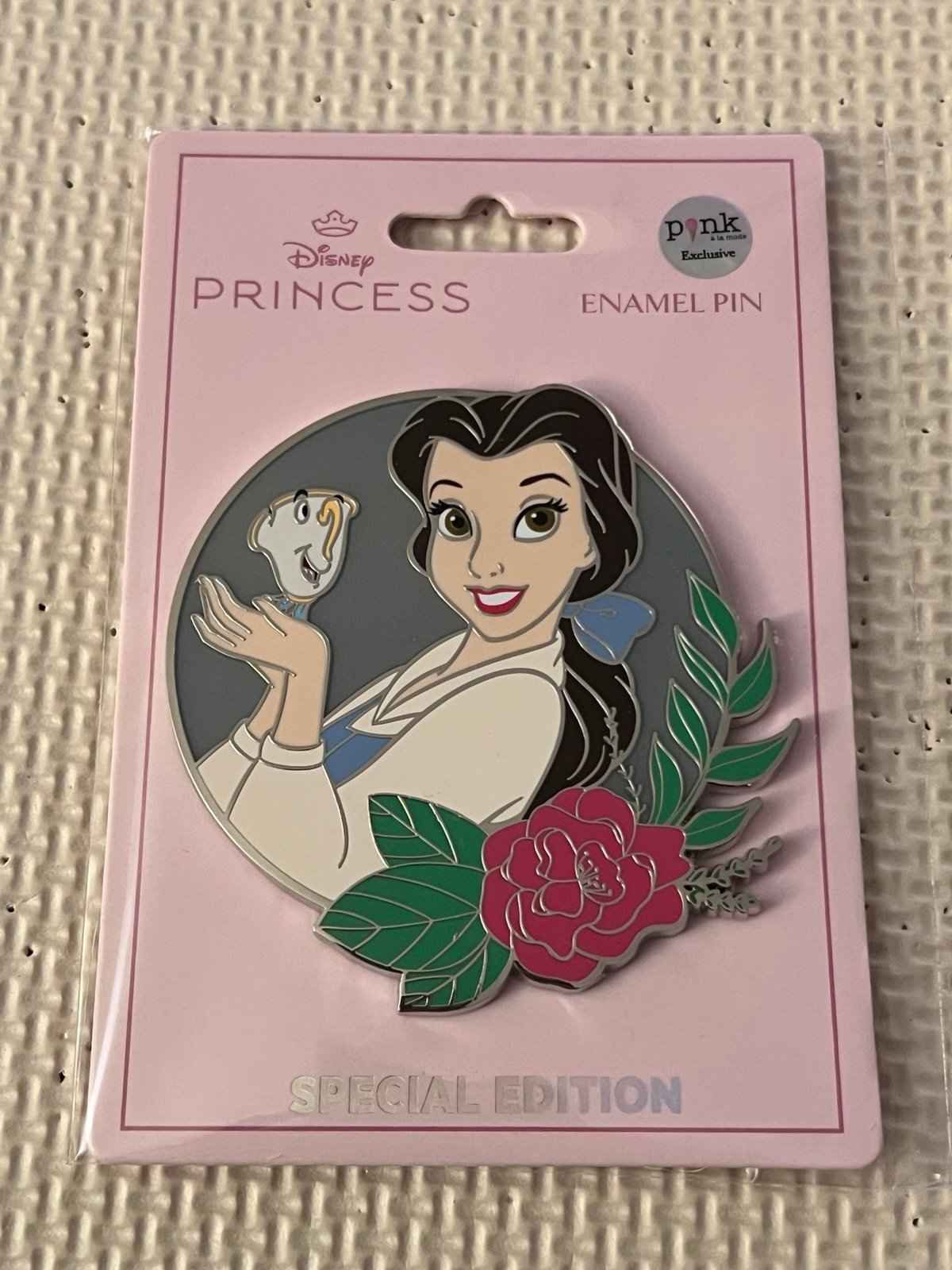 Belle floral series PALM pin