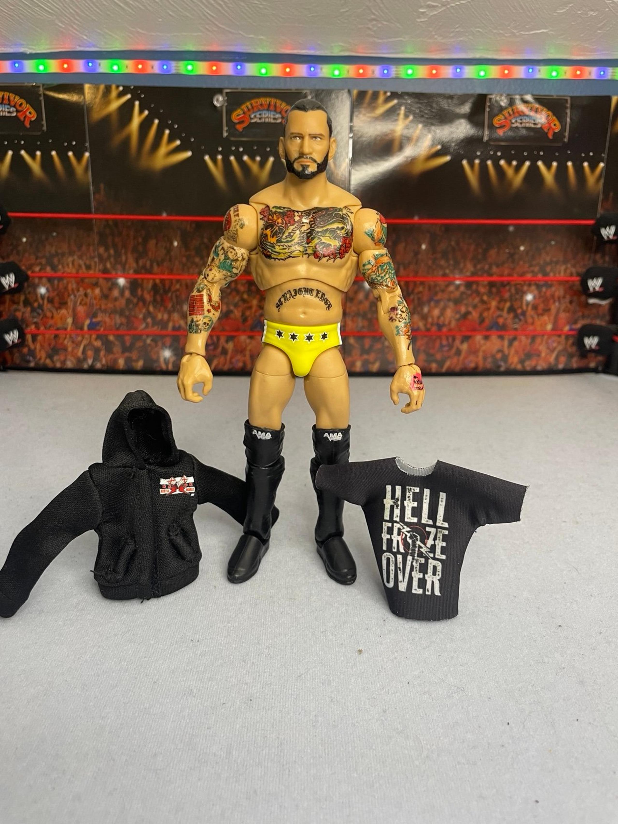 WWE CM PUNK ULTIMATE EDITION MATTEL ELITE ACTION FIGURE