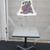 cofrac art verrier french crystal desl lamp amazing rare with hand painted shade
