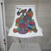 cofrac art verrier french crystal desl lamp amazing rare with hand painted shade