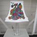 cofrac art verrier french crystal desl lamp amazing rare with hand painted shade