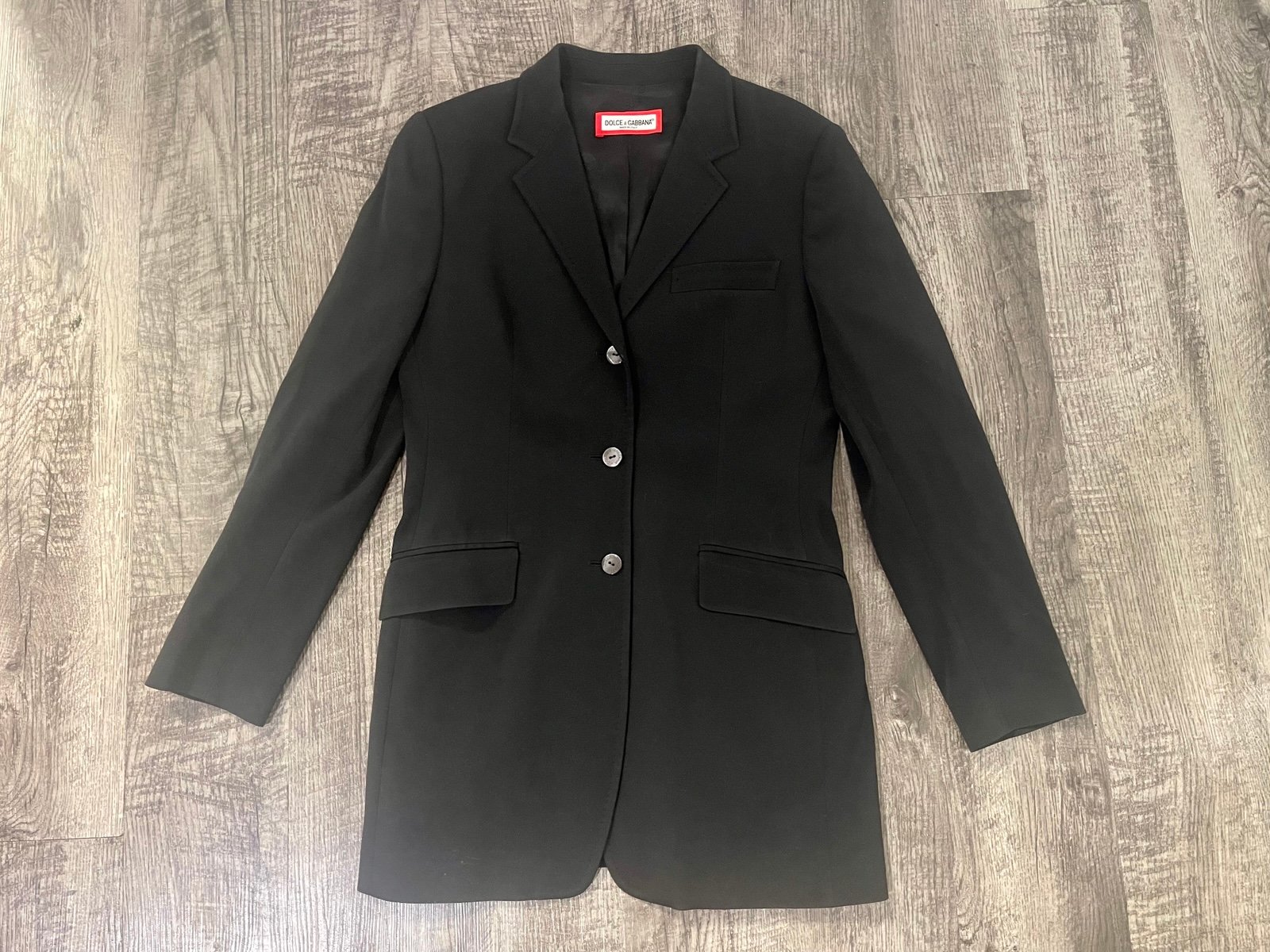 Vintage Dolce and Gabbana Women’s Black Blazer - late 90s