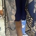 Flying Tomato Women's Sz M Grecian Maxi Floral Dress Royal Blue Hi Low