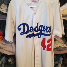 Jackie Robinson Mitchell and Ness throwback jersey