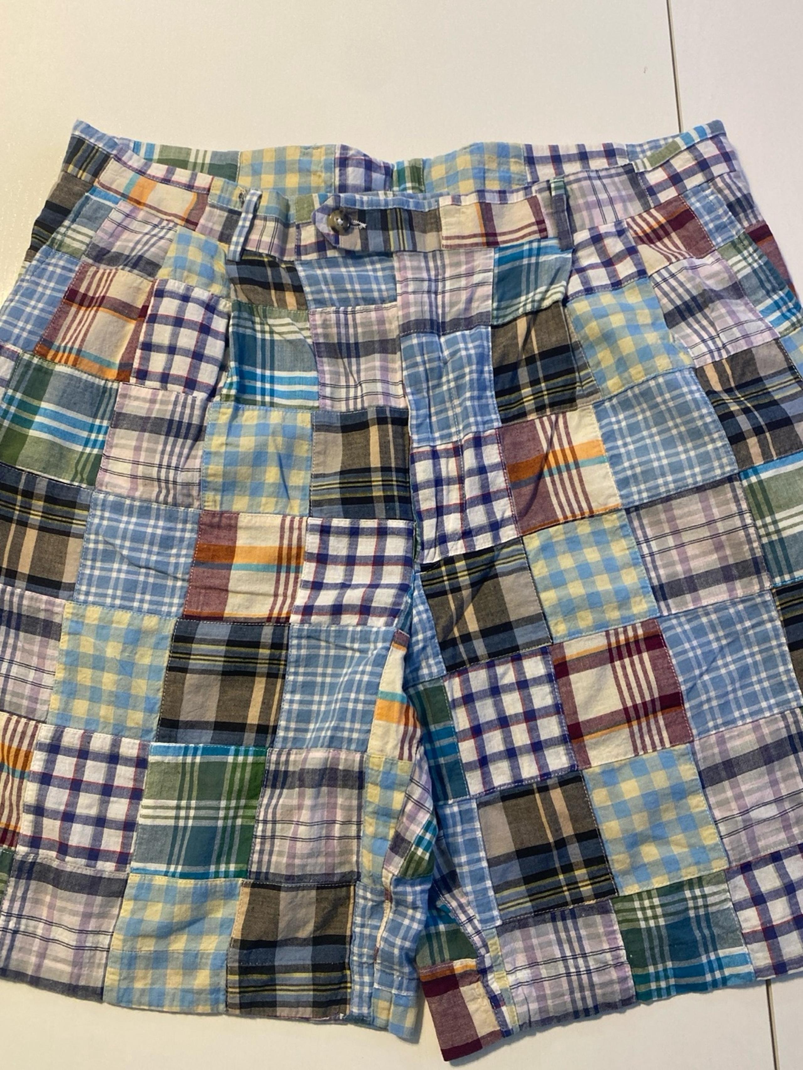 Sz 40 Berle plaid shorts