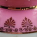 Two Vtg JKW Carlsbad Porcelain 24kt Gold Trimmed German Vases