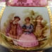 Two Vtg JKW Carlsbad Porcelain 24kt Gold Trimmed German Vases
