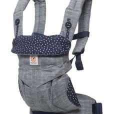 Ergobaby 360 All-Position Baby Carrier with Lumbar Support Star Dust, Cotton