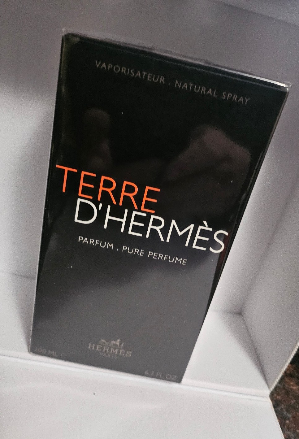 Terre D'Hermes Parfum Men 200ml huge size sealed 6.7oz