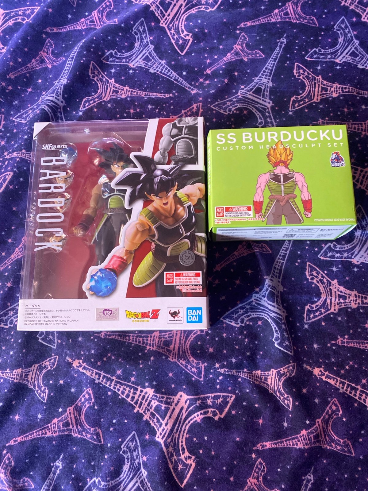 SH Figuarts dragon ball z bardock bundle