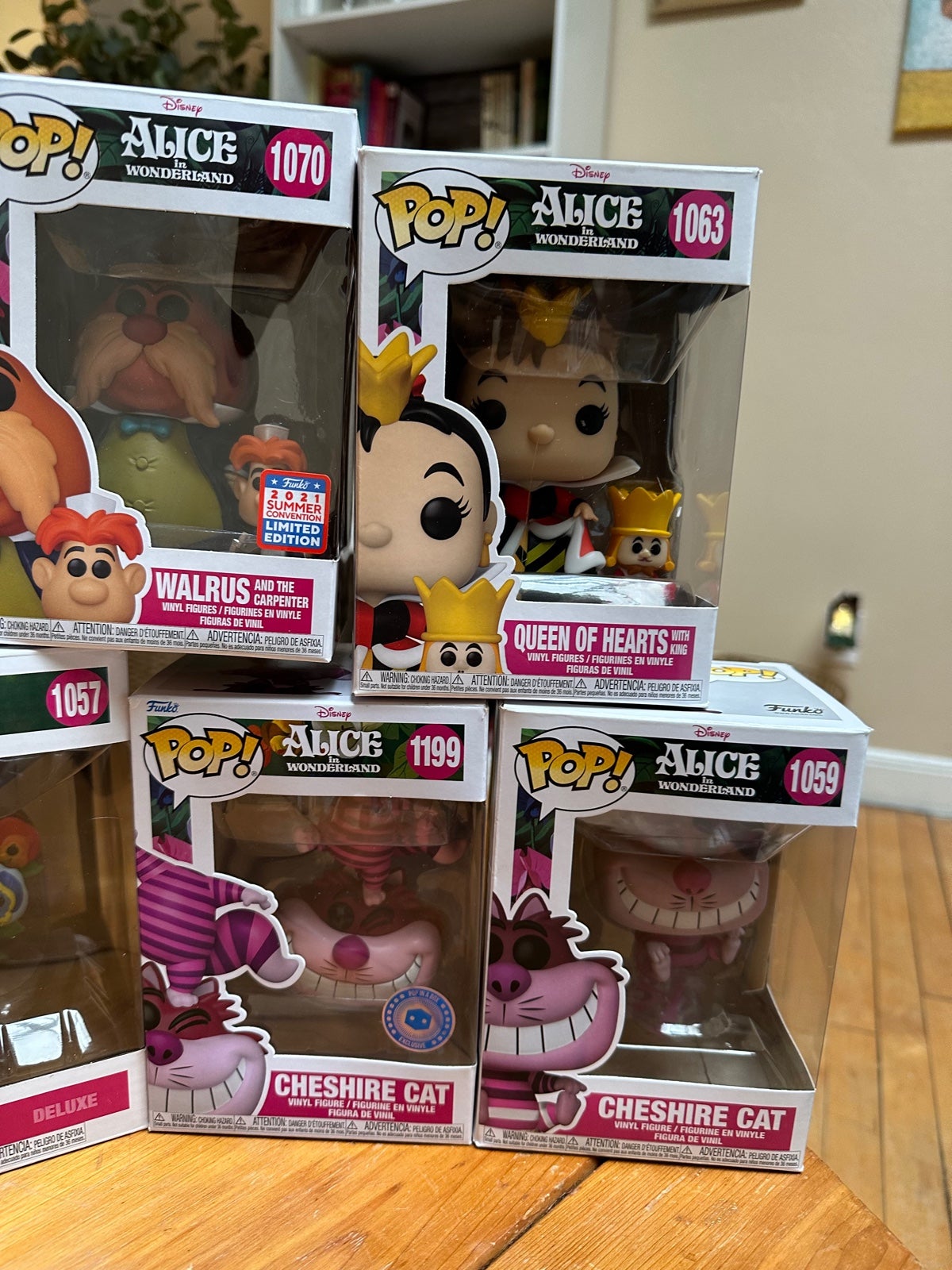 Alice in Wonderland Funko Pop Lot Bobbleheads