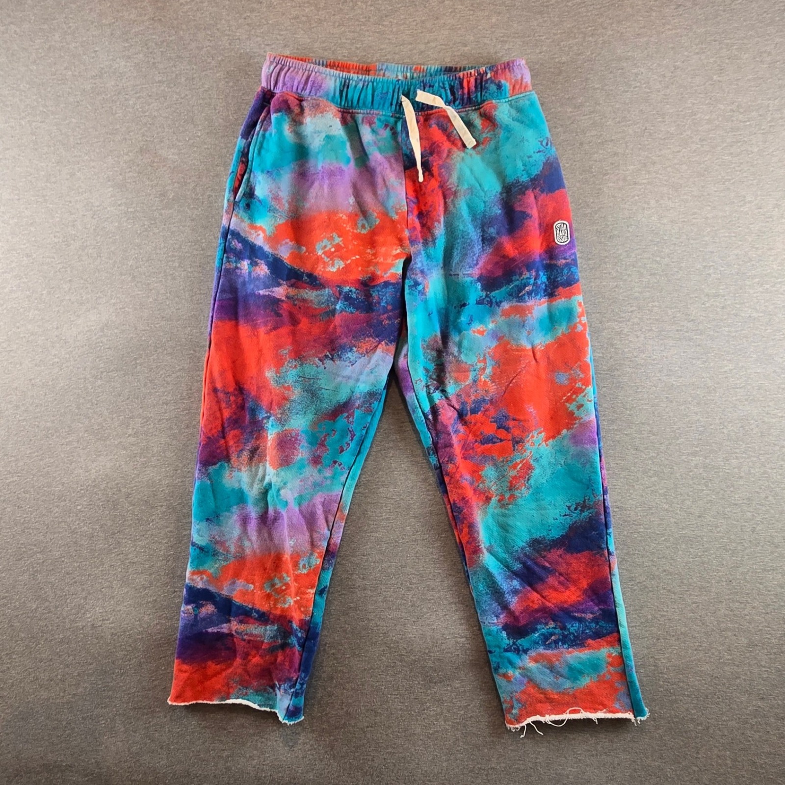 Standard Issue Tees Afternoon Enamel Tie Dye Collection Terry Sweatpants Mens L