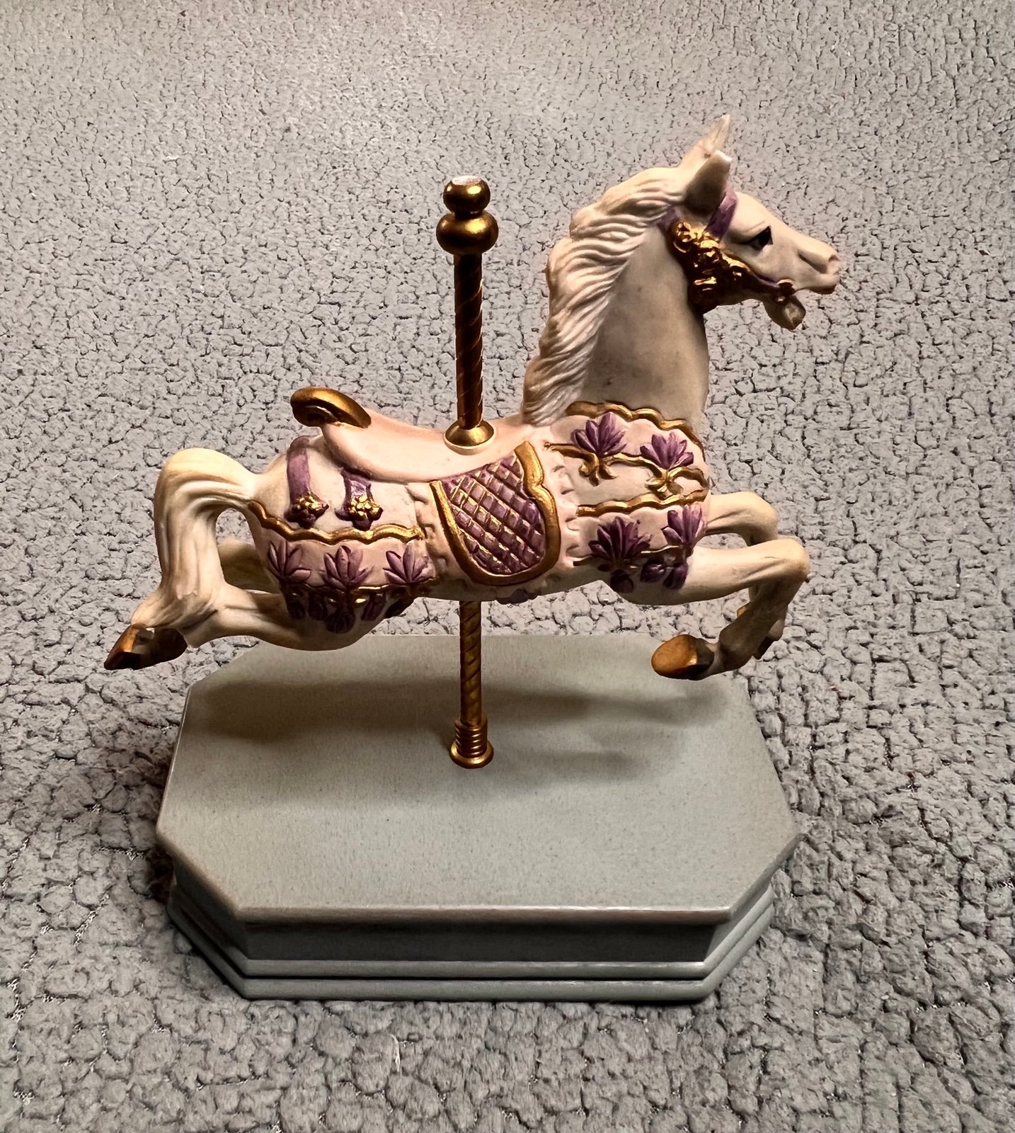 The American Carousel Collection Music Box Carousel Waltz by Lefton Tobin Fraley