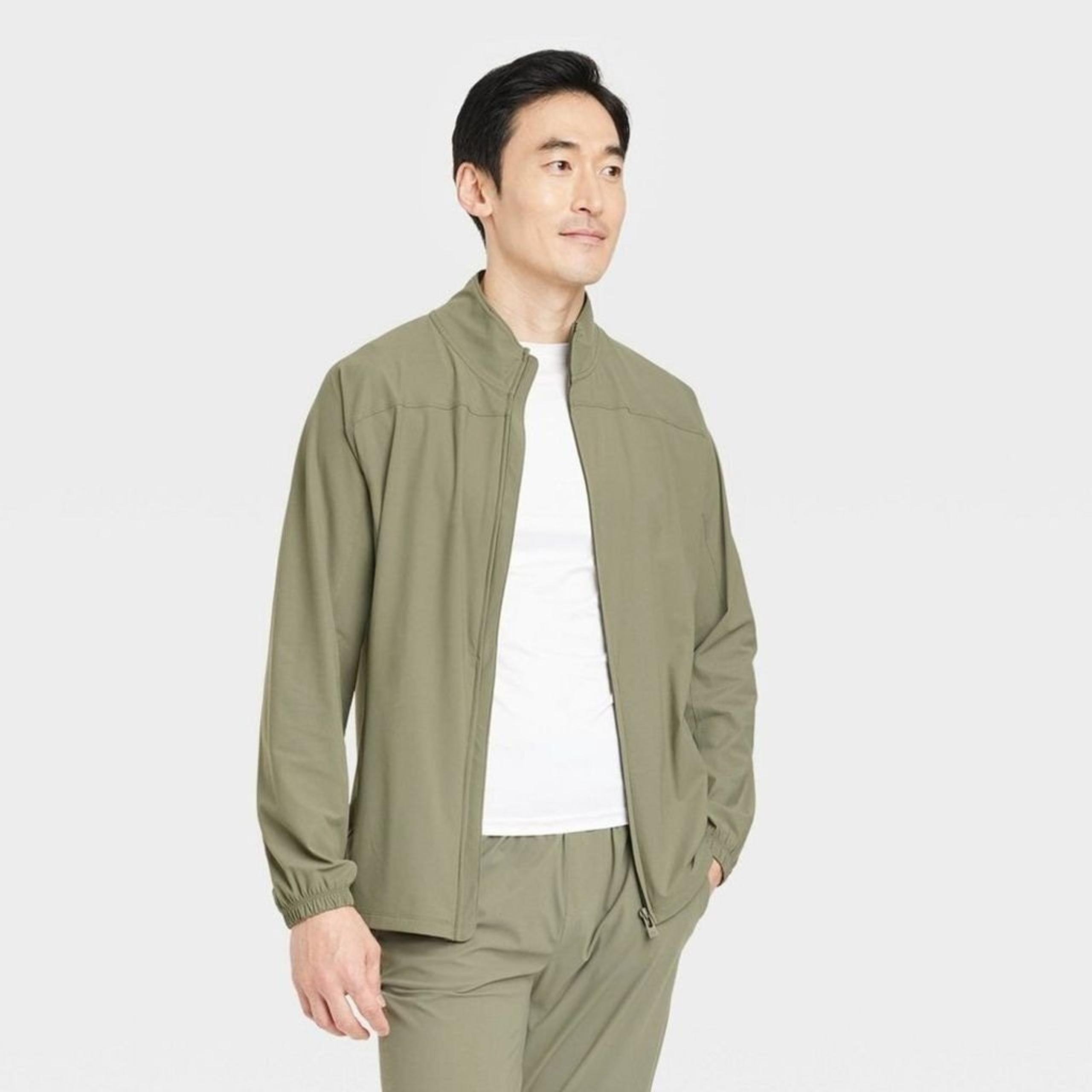 All in Motion Men's Lightweight Tricot Jacket
