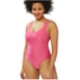 NWT Andie The Marbella One Piece in Rouge Barbie Pink Women's Size Medium Swim