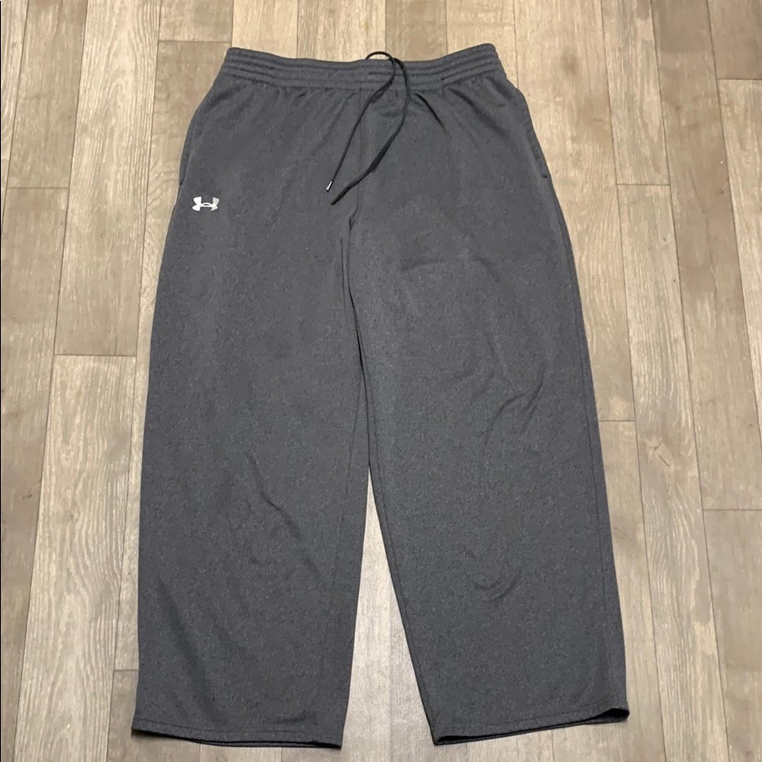 Mens Under Armour Loose Fit Active Performance Drawstring Athletic Pants