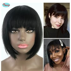 Human hair wig