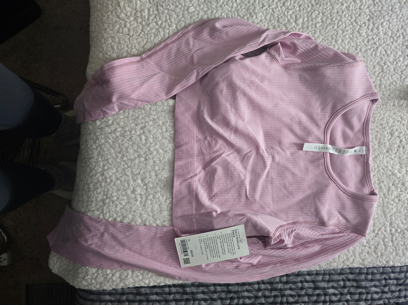 Lululemon Ebb to Street Long Sleeve Crop