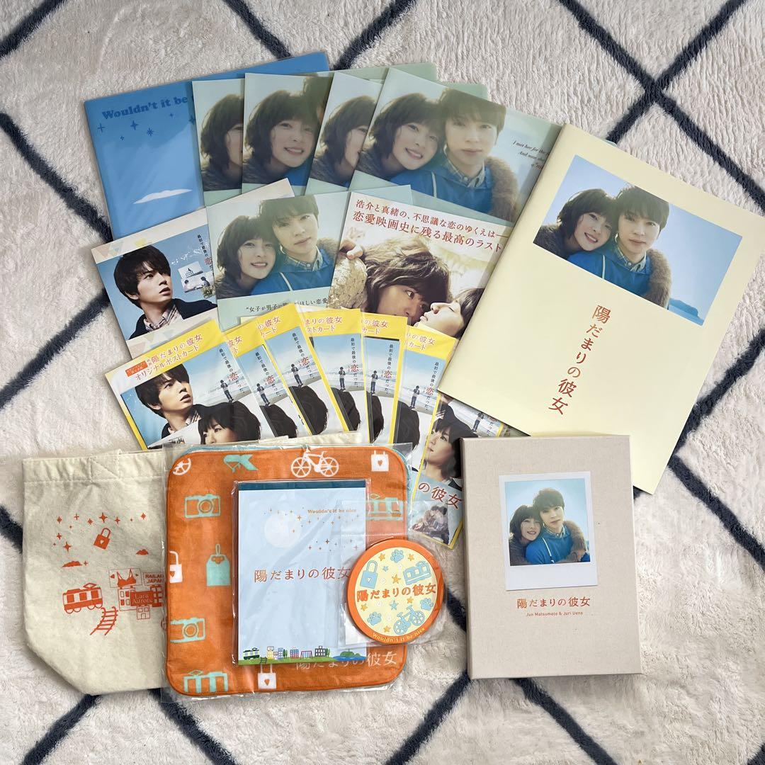 Matsumoto Jun Starring Movie The Girl in the Sunshine DVD Pamphlet Clear File and Other Goods