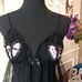 Victoria's Secret Sexy Little Things Black Ruffle Peekaboo Babydoll. Size M
