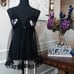 Victoria's Secret Sexy Little Things Black Ruffle Peekaboo Babydoll. Size M