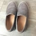 Vionic Demetra Gray Leather Comfort Slip On Comfort Sneaker Shoes Size 8 US