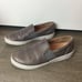 Vionic Demetra Gray Leather Comfort Slip On Comfort Sneaker Shoes Size 8 US